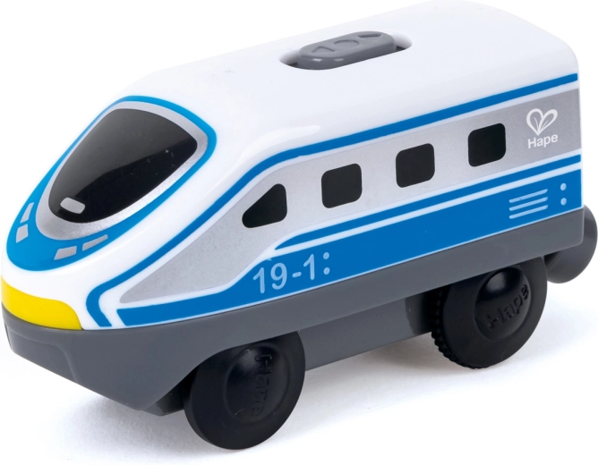 Hape Battery-Powered Intercity Locomotive, White