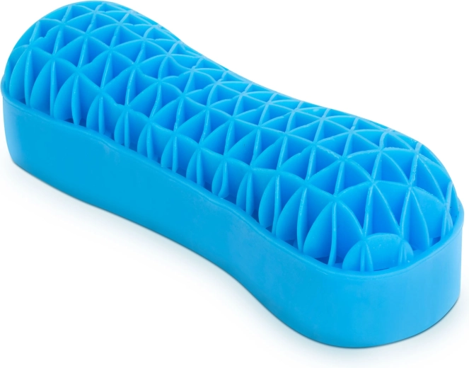 Silicone gel neck pillow with washable cover