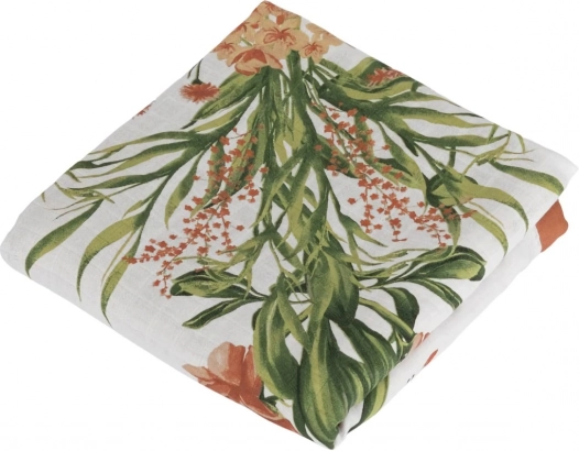 Tommy Lise Бамбуково муселиново одеяло Scarlet Dreams 106x106 см