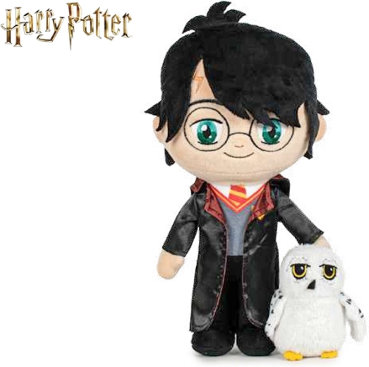 Harry Potter Plush Toy with Hedwig 29 cm