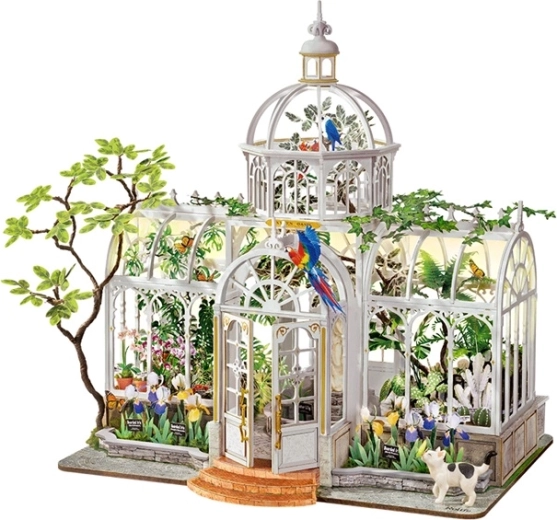 RoboTime Rolife Oxygen Oasis – миниатюрна 3D DIY сглобяема къщичка - 1 брой