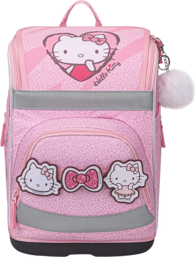 Baagl училищна раница-куфарче Zippy plus Hello Kitty sweet leopard GRS