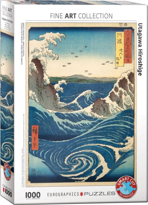 Eurographics Puzzle Utagawa Hiroshige: Naruto Waves 1000 pieces