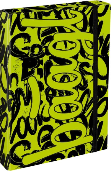 Baagl папка за ученически тетрадки A4 Jumbo – Лайм