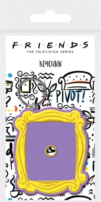 Гумен ключодържател Приятели