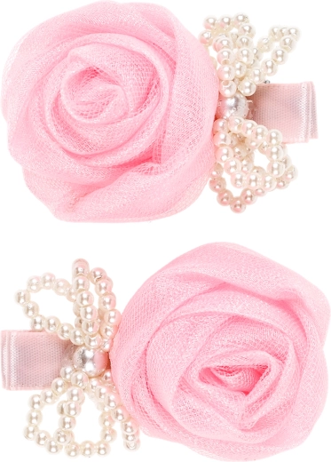 Souza! Lulu Pink Hair Clips - 2 pcs