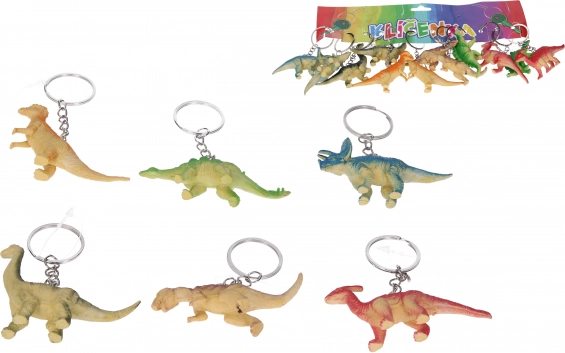 Dinosaur keychain