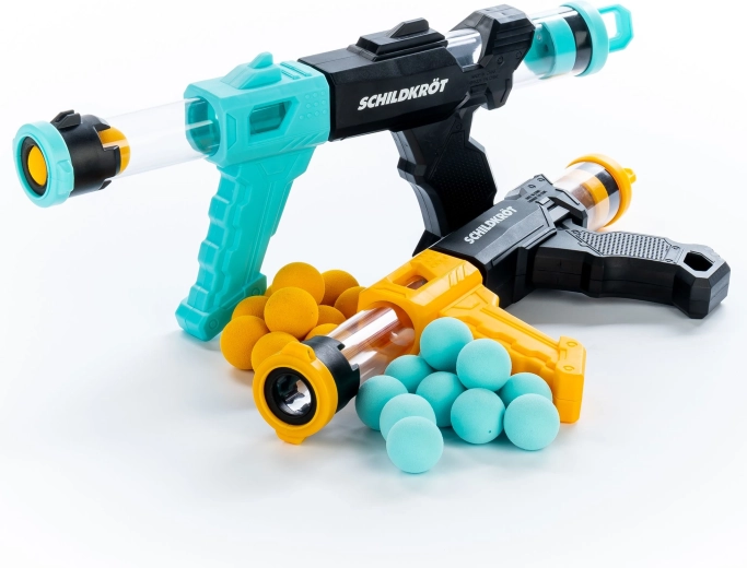 Schildkröt комплект от два изстрелвача с пяна топчета Fire Blasters