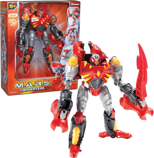 Robot M.A.R.S Converters Dino – transforming T‑Rex and Stegosaurus dinosaurs