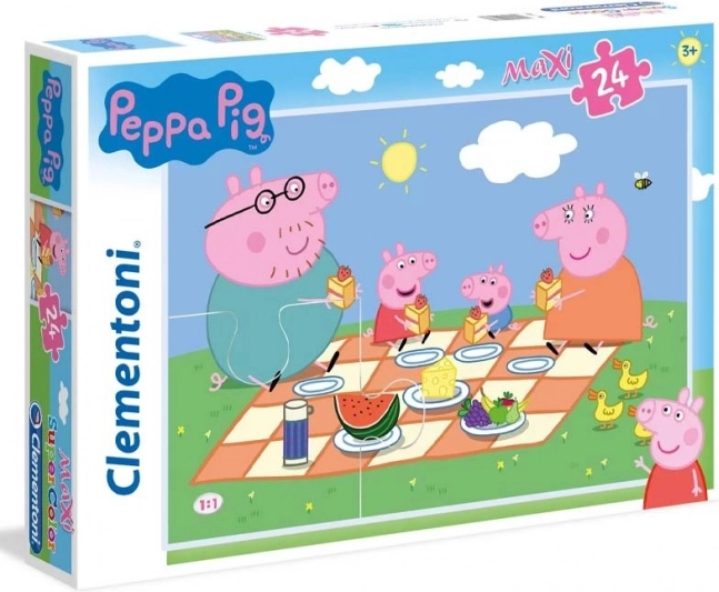 Пъзел 24 maxi Peppa Pig