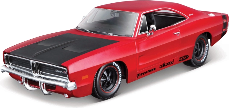 Maisto Dodge Charger R/T 1969 red 1:25