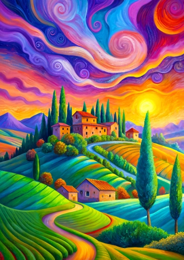 Enjoy Puzzle Tuscan Light 1000 Pieces