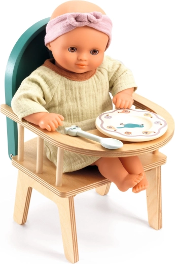 DJECO wooden doll chair