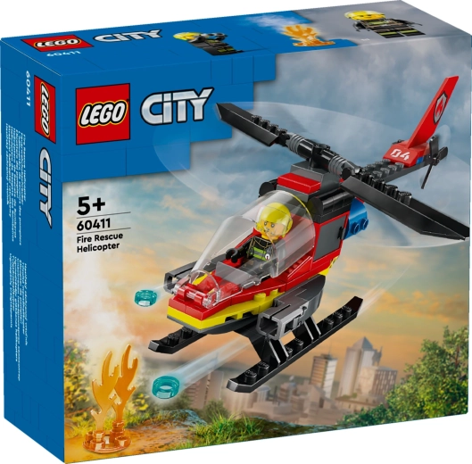 LEGO® City 60411 Пожарен спасителен хеликоптер