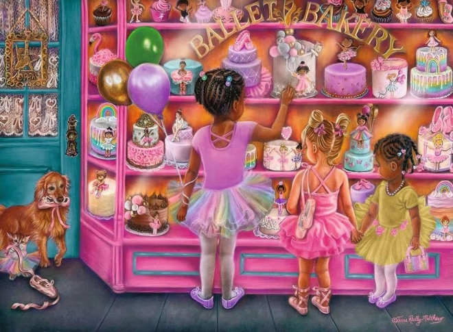 Ravensburger Ballerina Pastry Shop XXL Puzzle – 100 Pieces