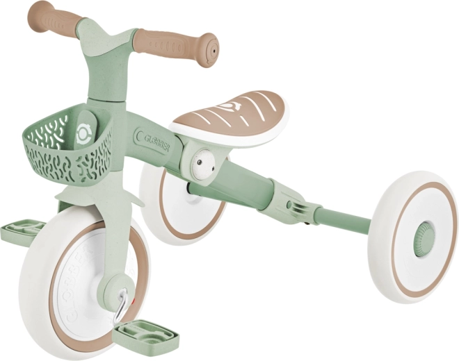 Learning trike 2-in-1 plus ecologic children’s trike and balance bike – pistachio