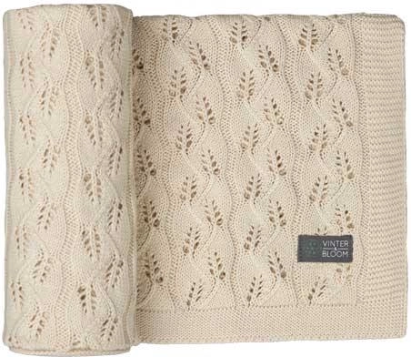 Vinter & Bloom blanket moment organic linen beige