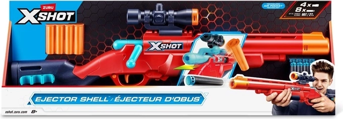 ZURU X-Shot пяна пушка с болтов механизъм и мерник