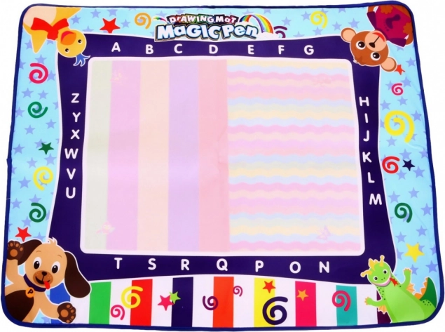 Водна подложка за рисуване с аксесоари за деца 3+