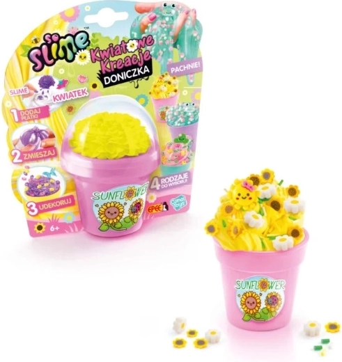 EPEE SoSlime Floral Crafting – Flower Pot with Rose