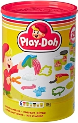 Play-Doh класическа ретро кутия с комплект от 25 части