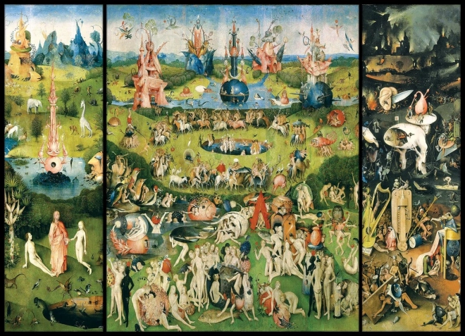 Puzzle Garden of Earthly Delights 1000 Pieces by Eurographics