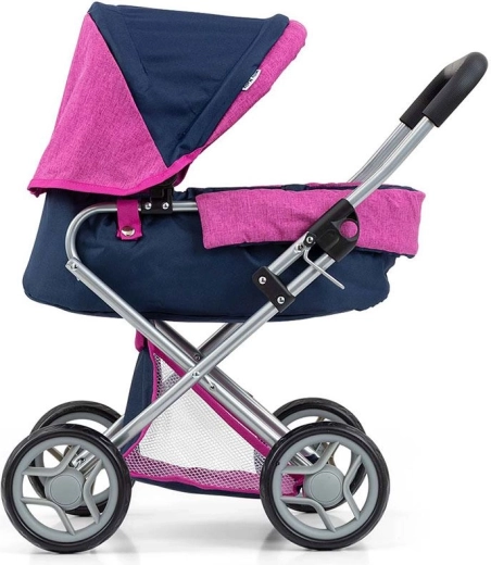 Milly Mally Alice Prestige Navy Doll Stroller
