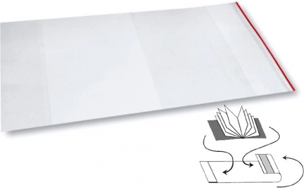 Oxybag универсален самозалепващ се калъф за книги и тетрадки 262 × 500 mm