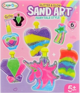 Creative Kit for Making Bottles with Colored Sand