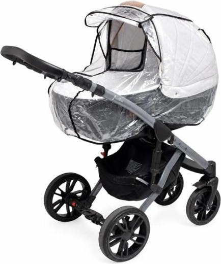 Rain Cover for New Baby Basic Carrycot Stroller with Opening Window