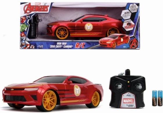 RC кола MARVEL Iron Man Chevrolet Camaro 1:16