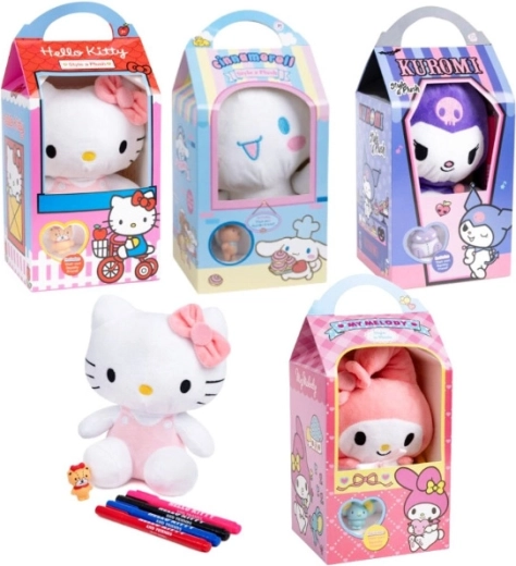 Hello Kitty Style A плюшена играчка за оцветяване