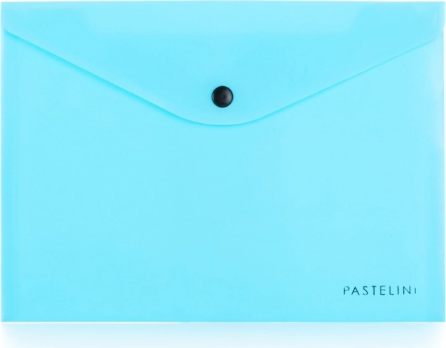 Папка с копче A5 PASTELINI синя