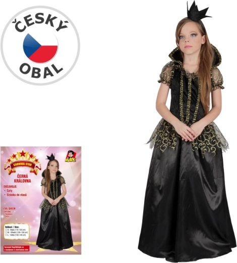 Evil Queen Carnival Costume for Girls 130–140 cm