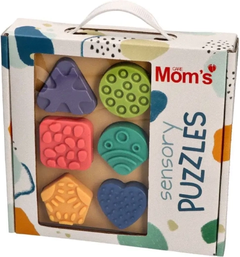 Сензорен пъзел с форми за бебета 6м+ Mom's Care