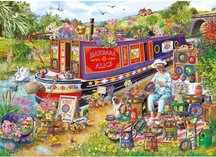 Blooming Ship Puzzle XL 500 Pieces