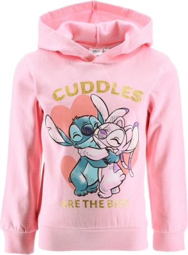 Pink Lilo & Stitch hoodie – Size: 116