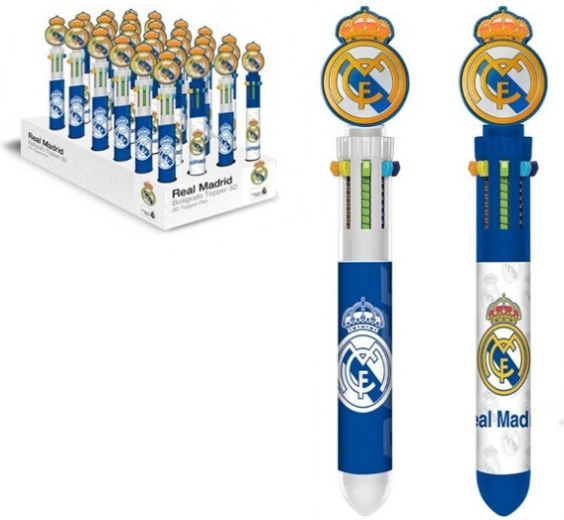 Химикал REAL MADRID с 6 цвята и 3D топер