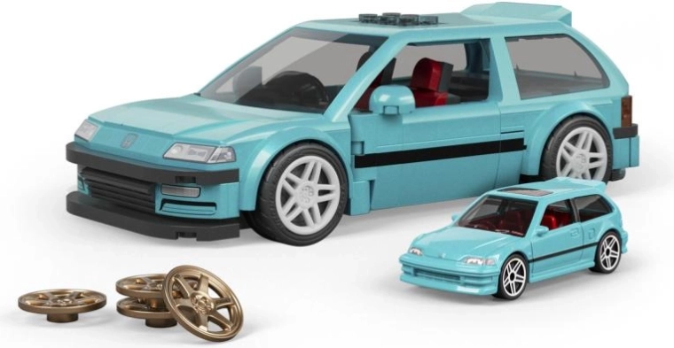 Hot Wheels Speed Series – custom ’90 Honda Civic EF конструктор за кола