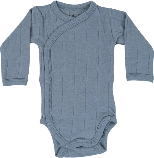 Lodger muslin long-sleeve bodysuit Tribe Ocean 74