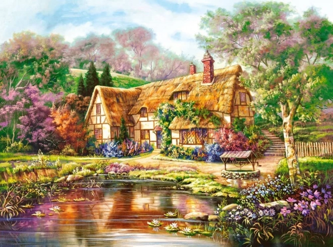 Puzzle 3000 Pieces Twilight at Woodgreen Pond