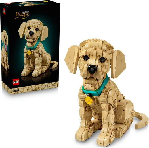 LEGO Icons кученце златен ретривър