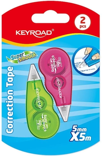 Коригираща лента KEYROAD Mini 5 мм × 5 м, 2 бр.