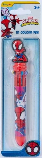 Spidey Ballpoint Pen with 10 Colors