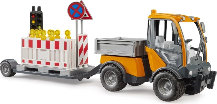Bruder VarioCar с платформа и ремарке за безопасност на движението по пътищата