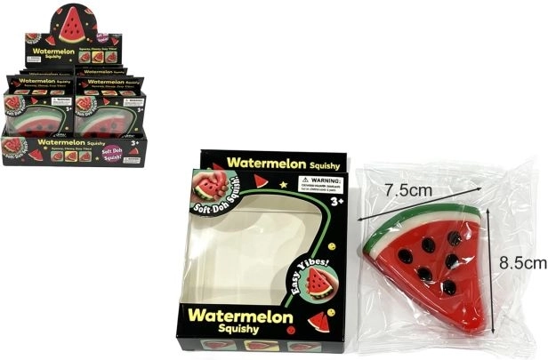 Watermelon anti-stress squeeze ball - 1 piece