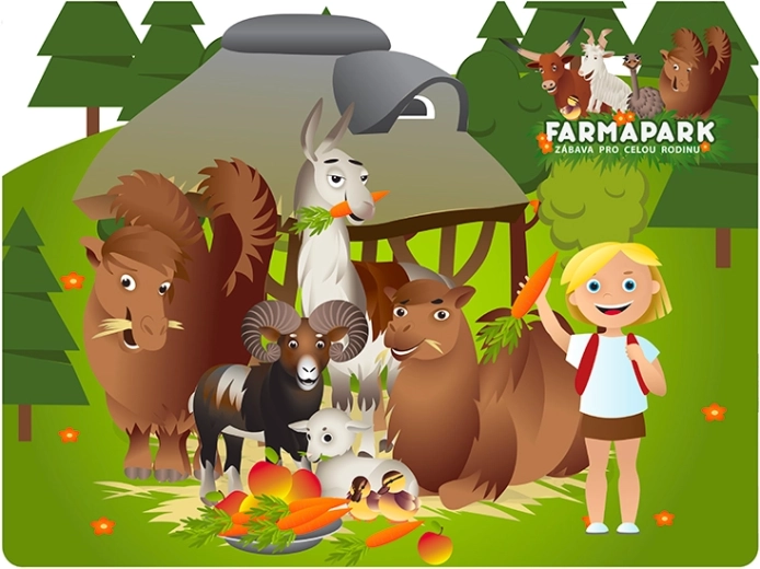 3D пощенска картичка Farmapark 2 от PRIME
