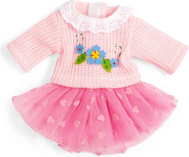 Bigjigs Toys розова тюлена пола и пуловер за кукла 28 см