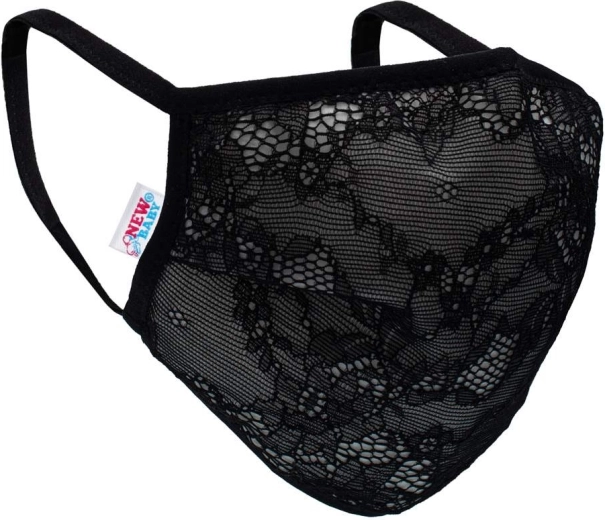New Baby Black Universal Protective Fabric Face Mask