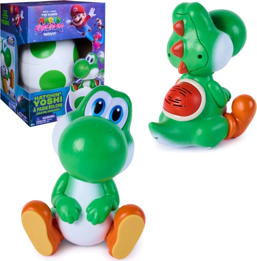 Spin Master Super Mario Galaxy Hatchin’ Yoshi интерактивна фигурка в яйце - 1 брой